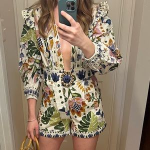 Farm Rio Garden Romper